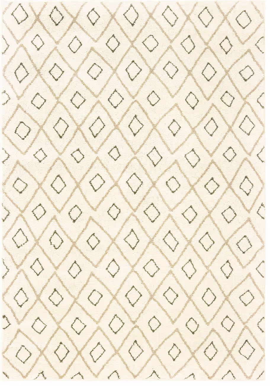 Modern Loom Carson 7310_3943G Ivory Abstract Rug