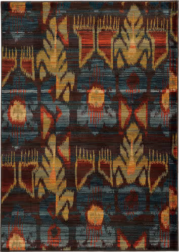 Modern Loom Sedona 7310_4378H Charcoal Abstract Rug Product Image