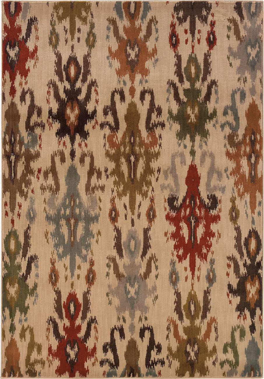 Modern Loom Casablanca 7310_4437A Ivory Abstract Rug