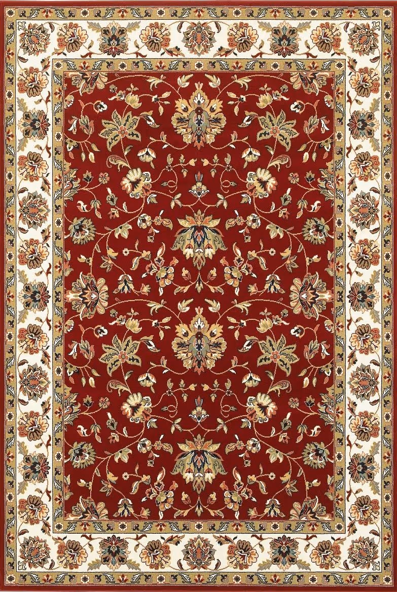 Modern Loom Kashan 7310_4929R Red Traditional Rug