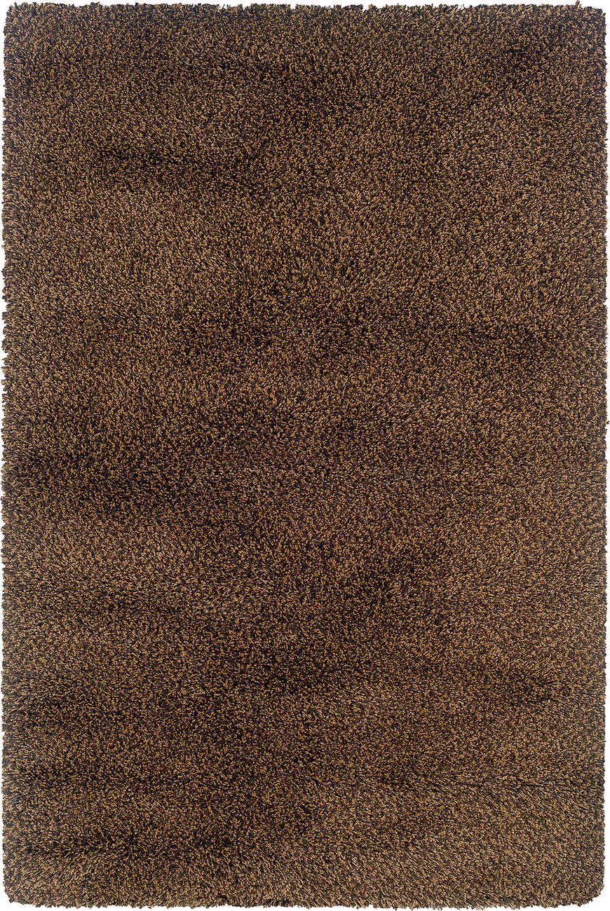 Modern Loom Loft 7310_520D4 Brown Shag Rug