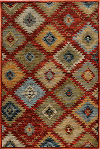 Modern Loom Sedona 7310_5936D Red Rug Product Image