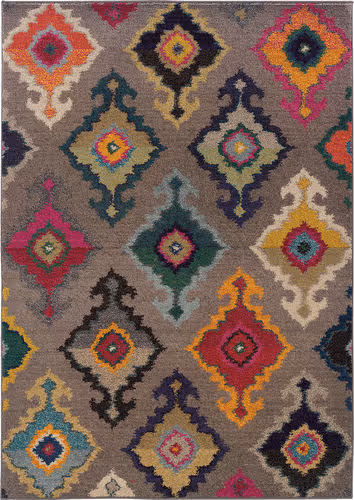 Modern Loom Kaleidoscope 7310_5990E Grey Transitional Rug Product Image