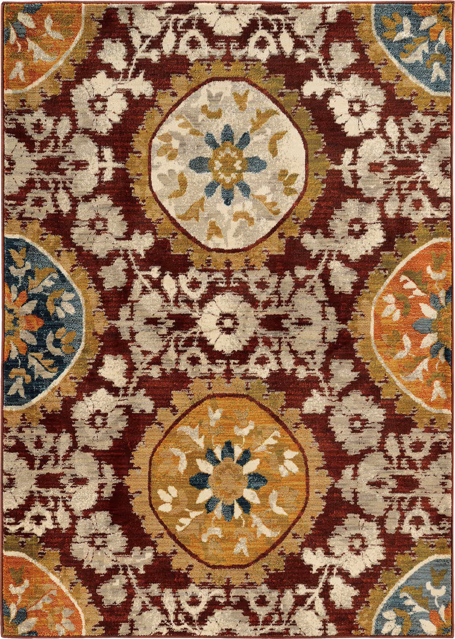 Modern Loom Sedona 7310_6366A Red Rug