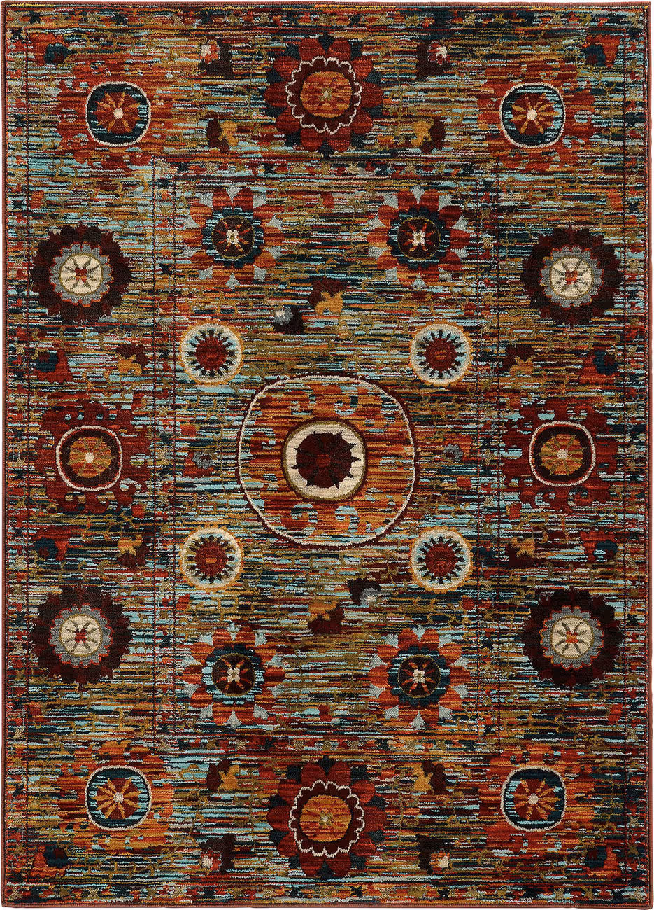 Modern Loom Sedona 7310_6408K Multi Abstract Rug