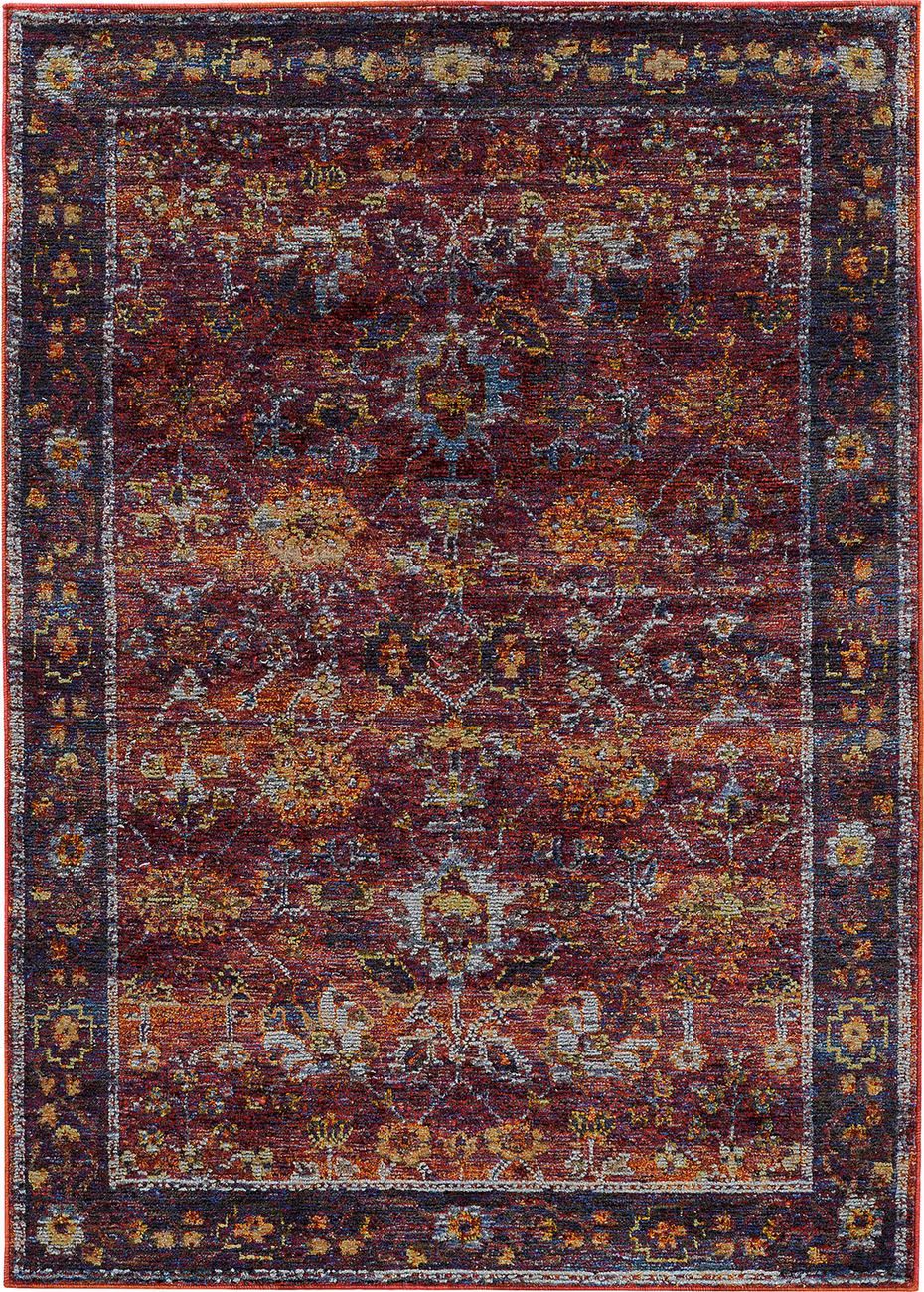 Modern Loom Andorra 7310_7153A Red Rug