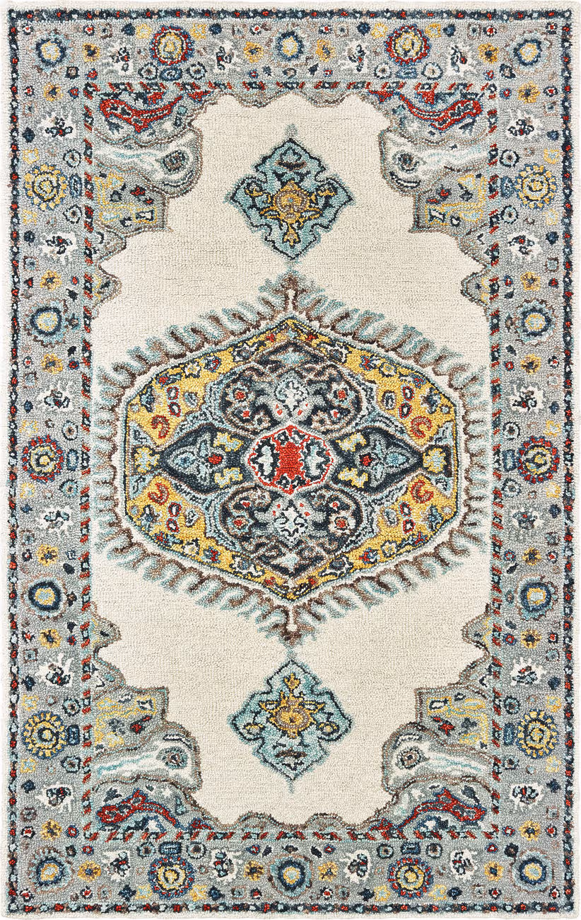 Modern Loom Zahra 7310_75505 Ivory Traditional Rug