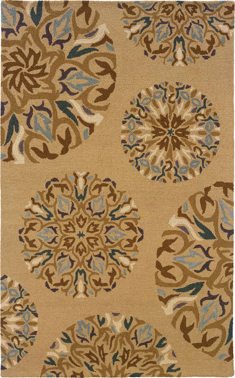 Modern Loom Eden 7310_87102 Beige/Tan Abstract Rug