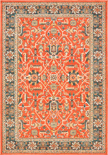 Modern Loom Toscana 7310_9537C Orange Traditional Rug Product Image