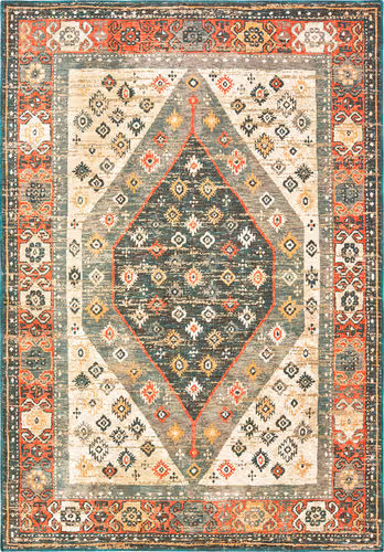 Modern Loom Toscana 7310_9545D Orange Traditional Rug Product Image