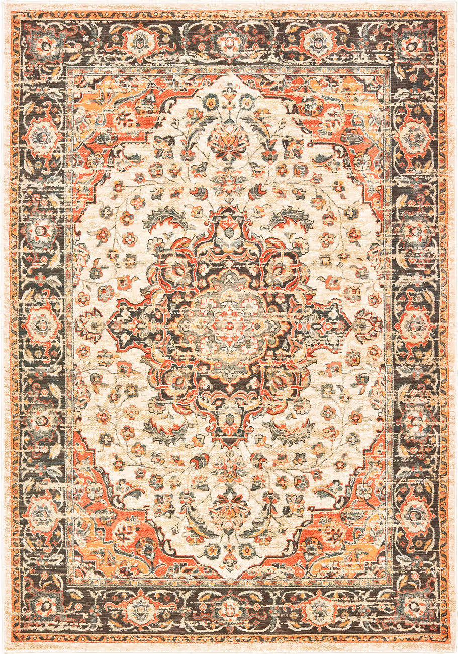Modern Loom Toscana 7310_9551A Ivory Traditional Rug