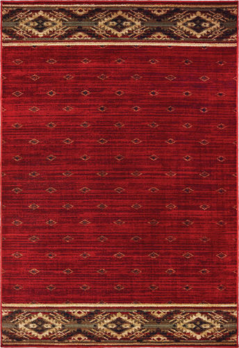 Modern Loom Woodlands 7310_9652C Red Traditional Rug Product Image