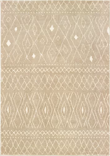 Modern Loom Carson 7310_9665B Sand Abstract Rug Product Image