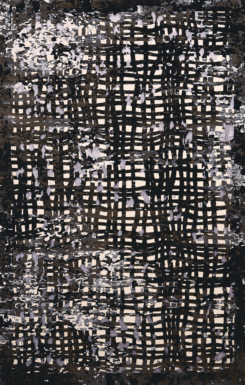 Modern Loom Spotlight 7410_1810_20470 Black Polyester Rug from the