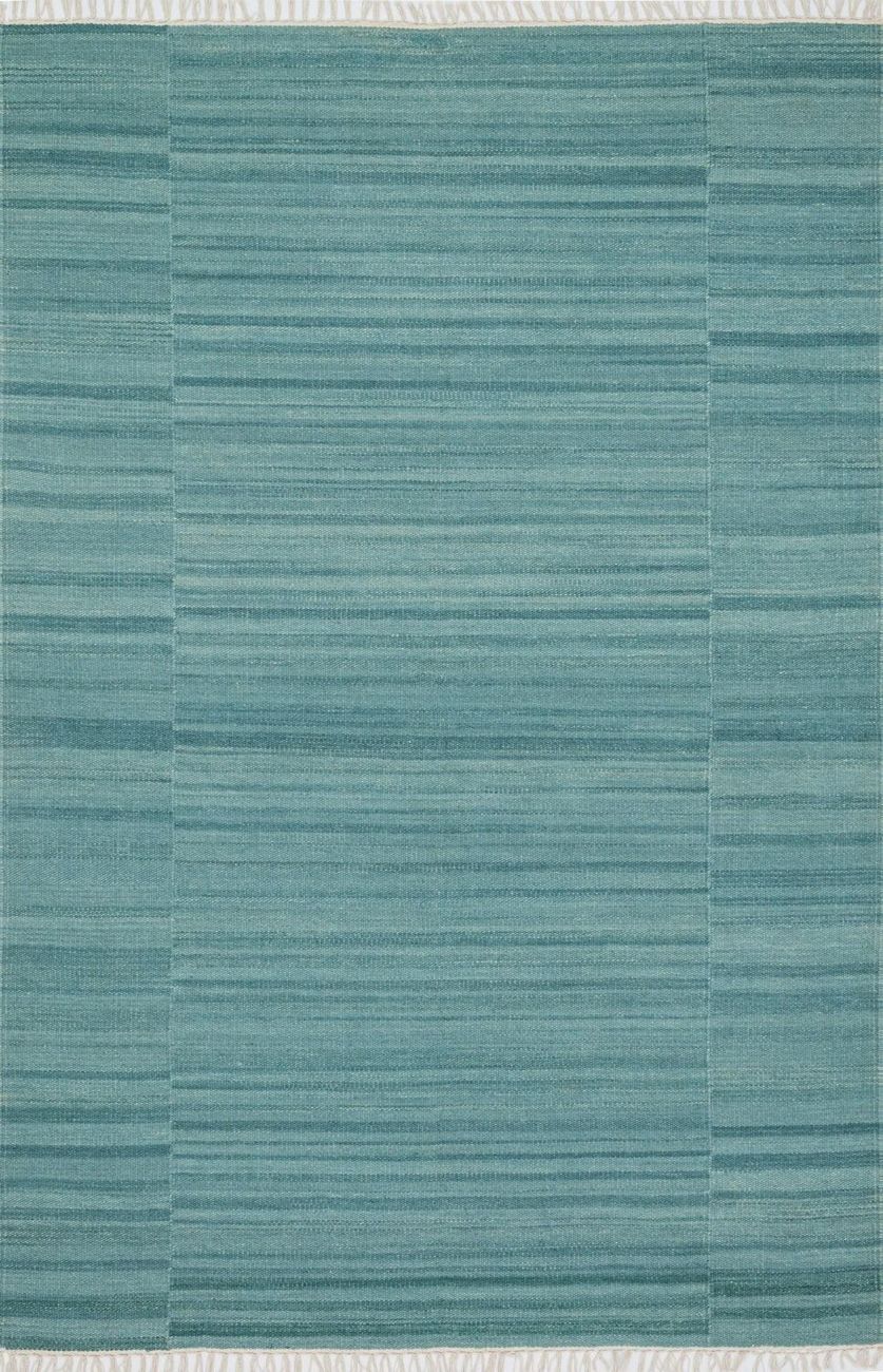 Loloi Anzio AO01 Aqua Wool Transitional Rug from the Assorted