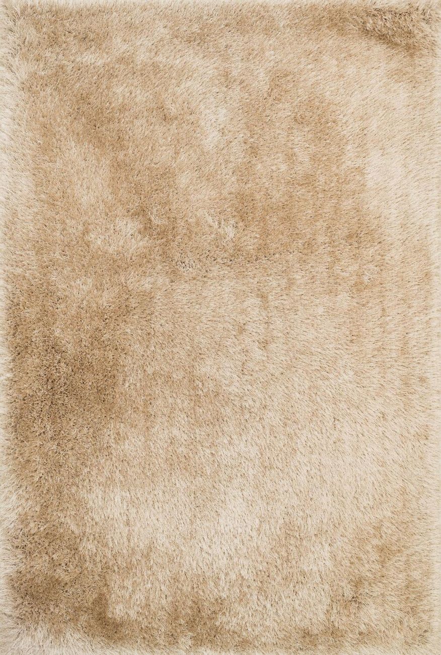 Modern Loom Allure Shag AQ01 Beige Synthetic Shag Rug from the Shag