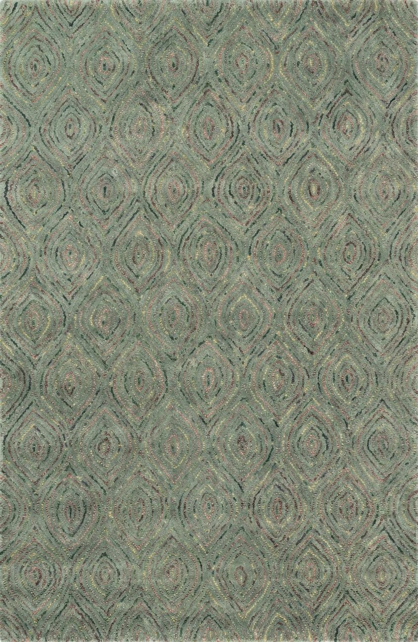 Loloi Diada DD03 Seaweed Wool Transitional Rug from the Textured Rugs