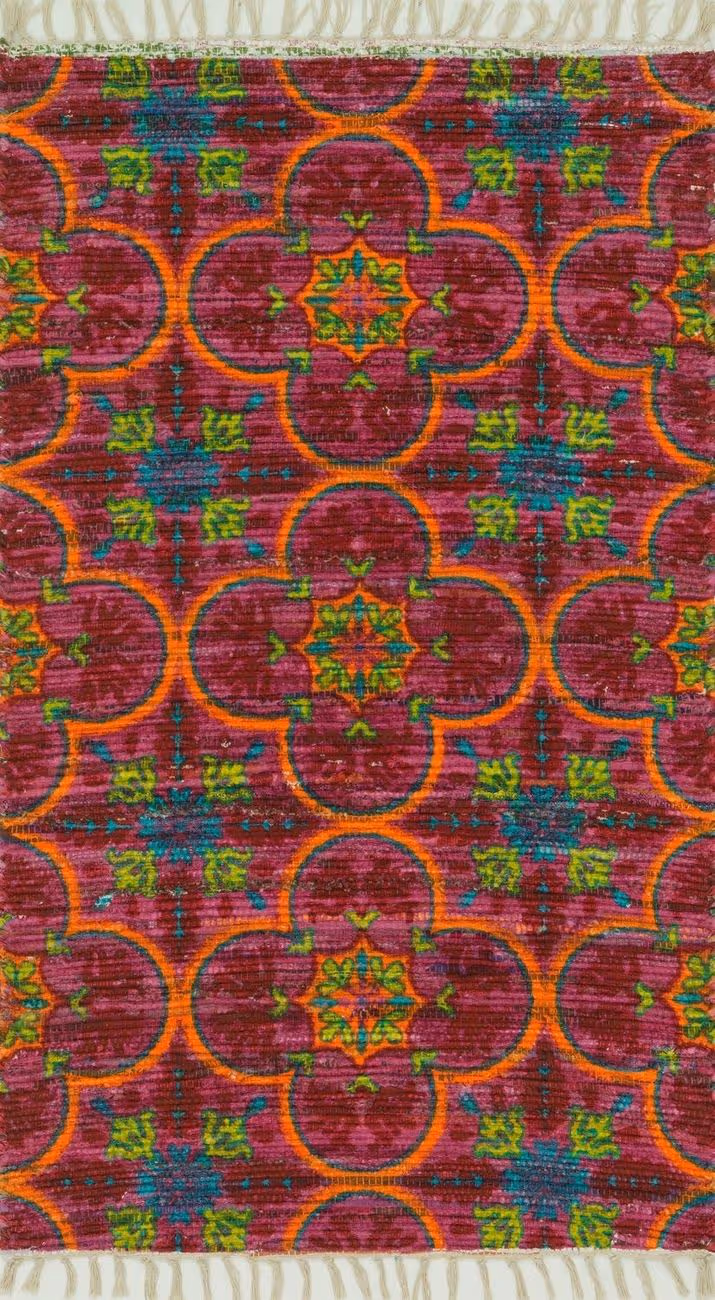 Loloi Aria HAR13 Berry/Multi Transitional Rug