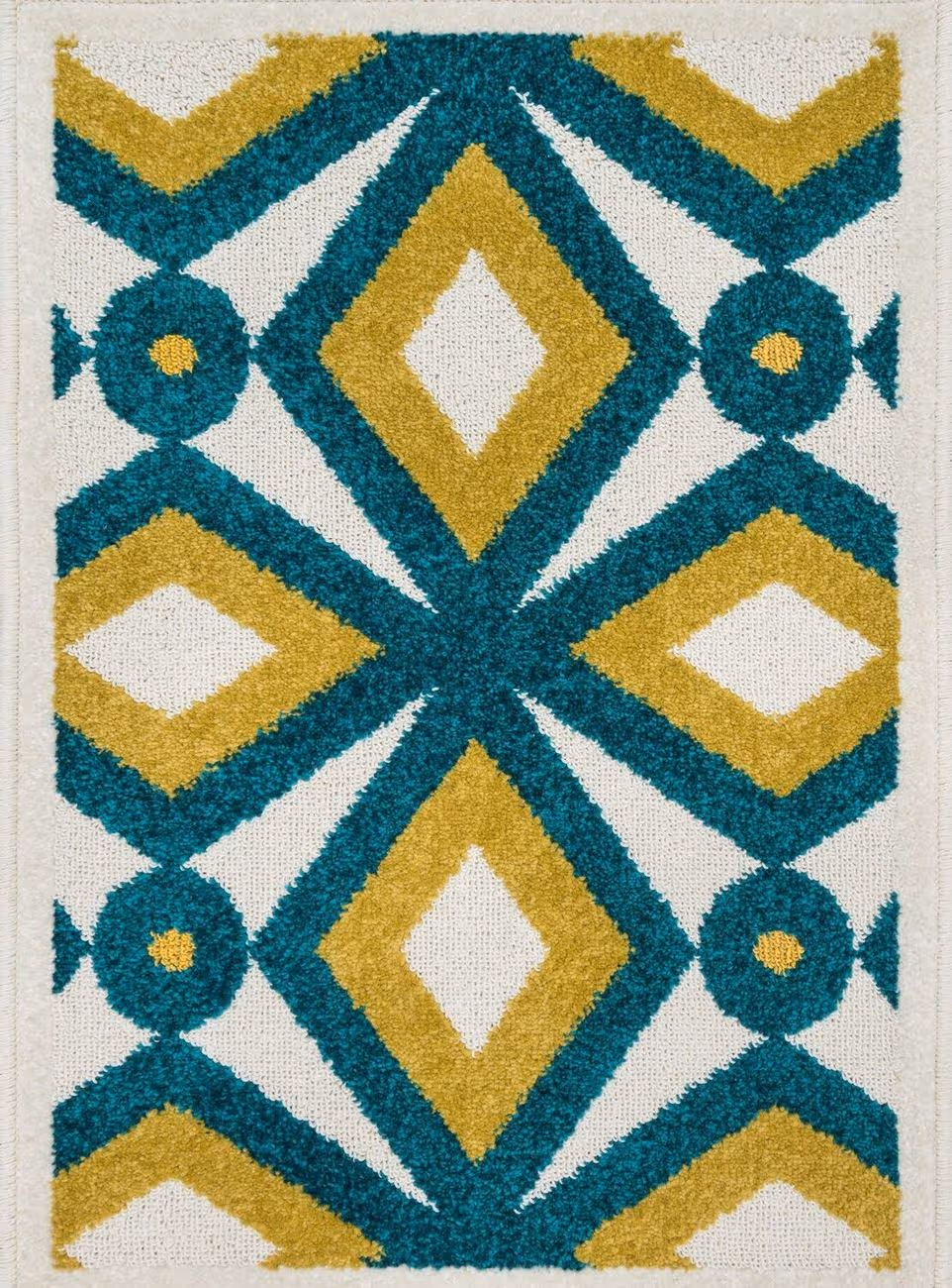 Loloi Terrace HTC09 Teal/Citron Synthetic Outdoor Rug