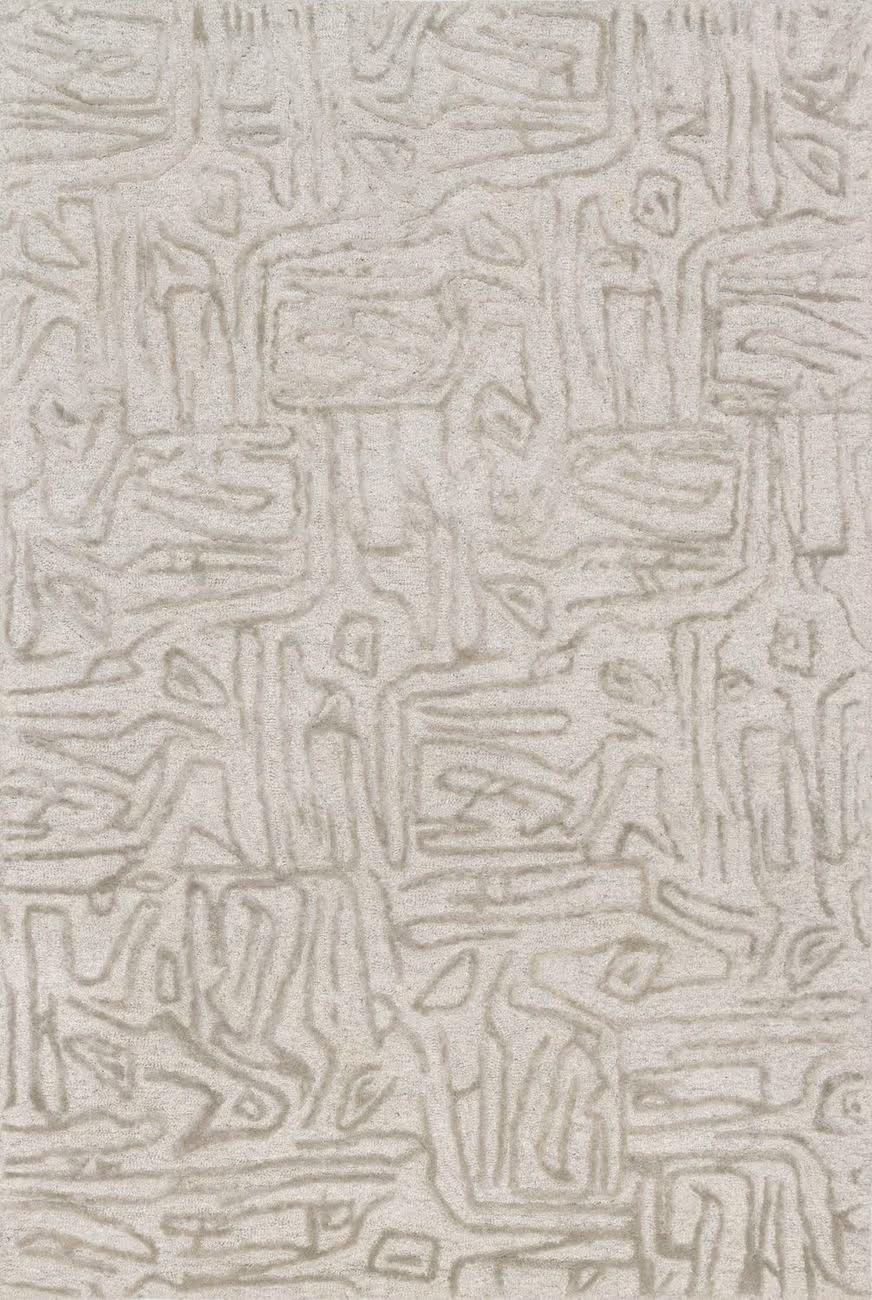Loloi Juneau JY-06 Silver/Silver Silk Rug