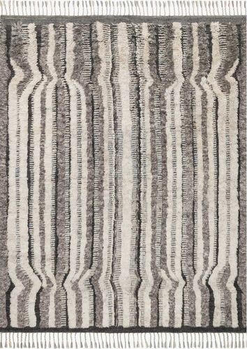 Loloi KHALID KF-03 Beige Hand Knotted Synthetic Rug Product Image