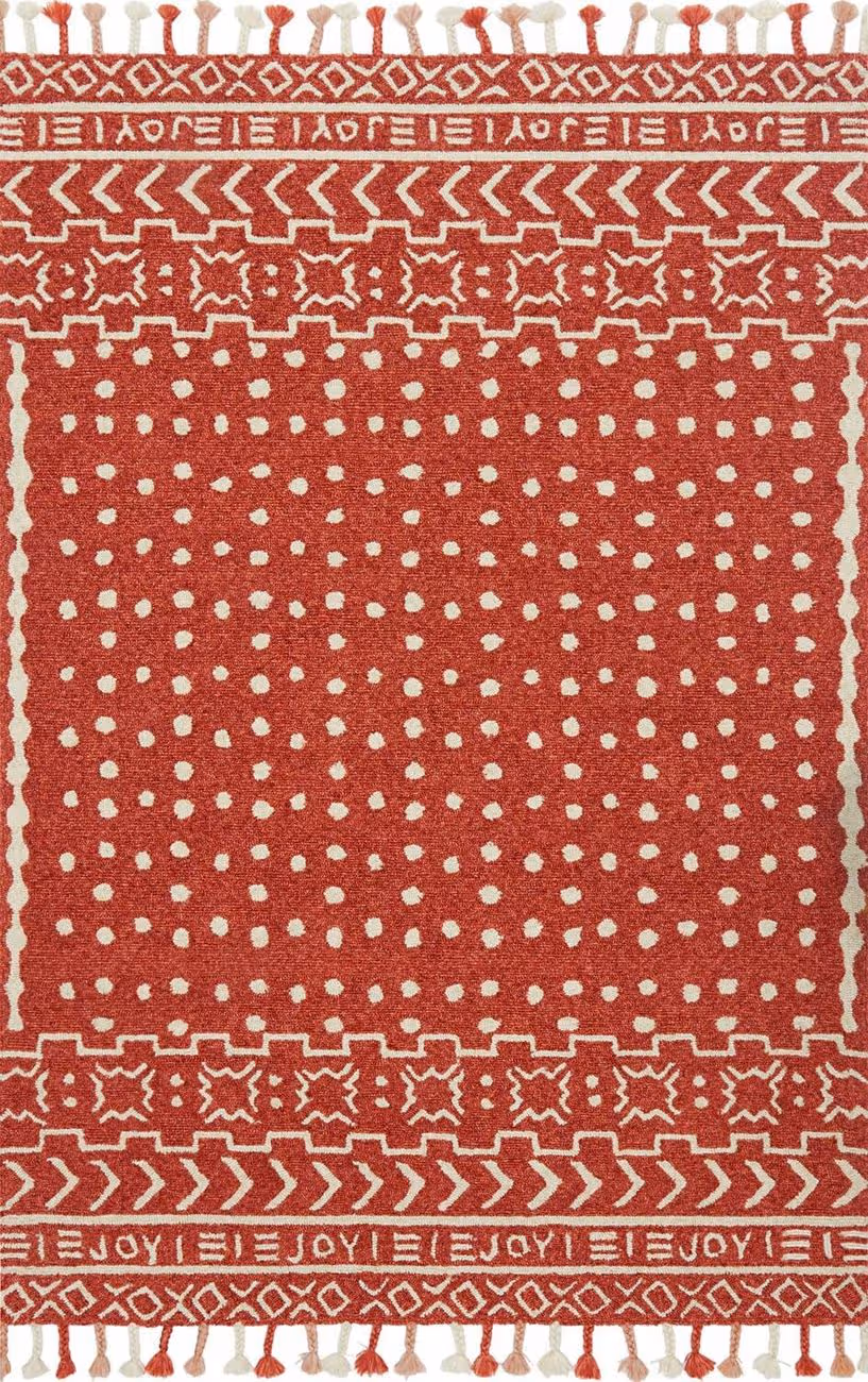 Loloi Napa NX-02 Tangerine Outdoor Synthetic Rug