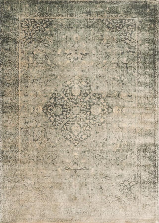 Nyla NY-20 Slate Silk Transitional Rug