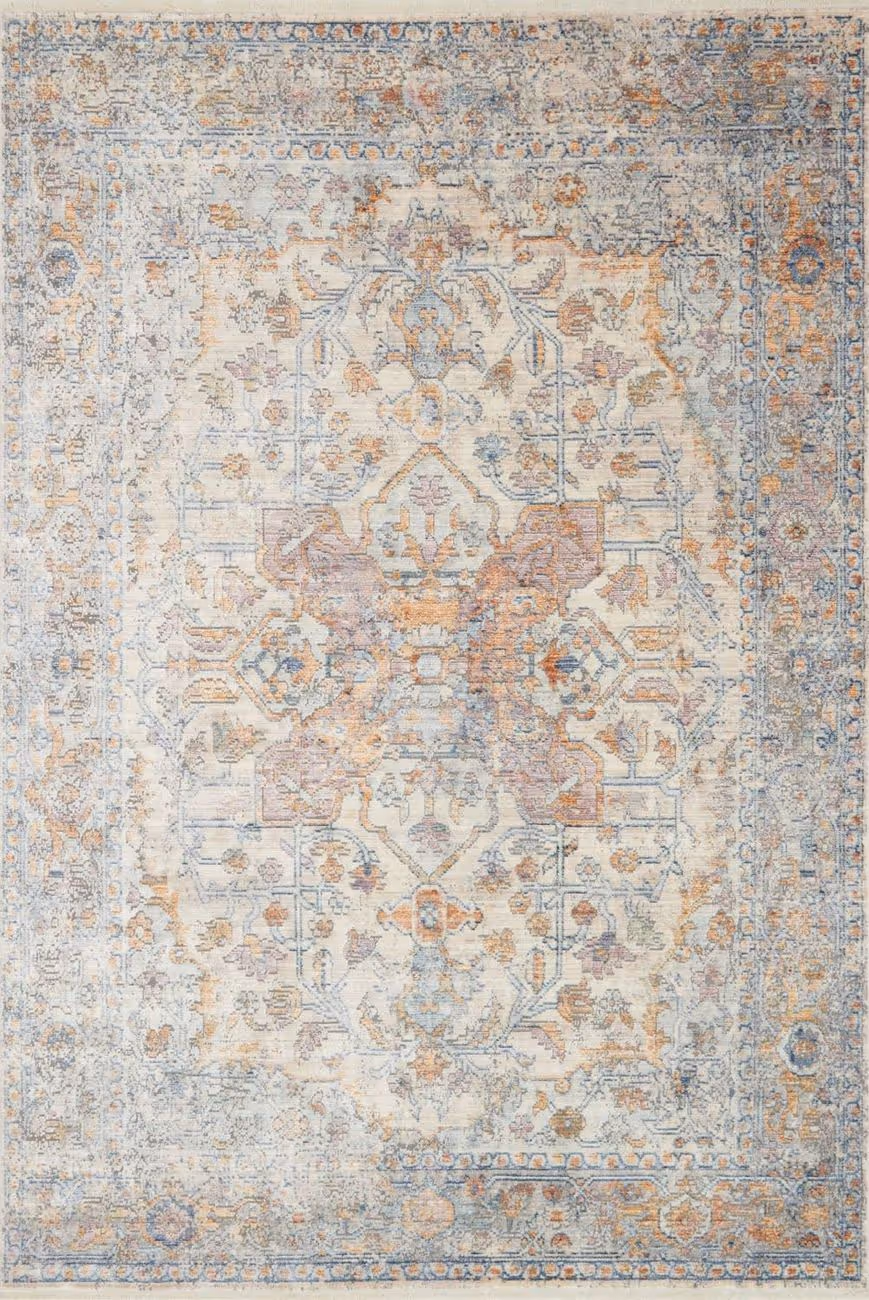 Loloi Ophelia OE-04 Ivory / Multi Silk Rug