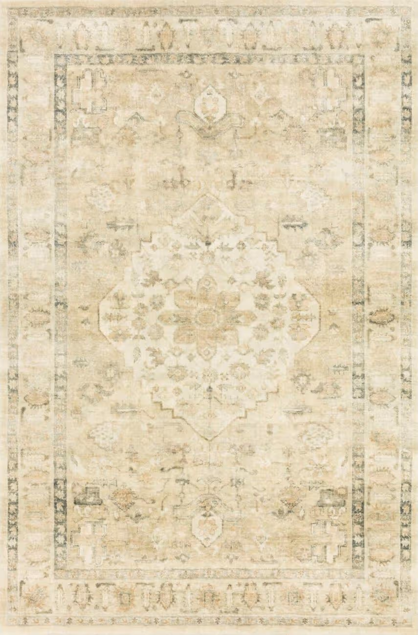 Loloi Rosette Beige Rug