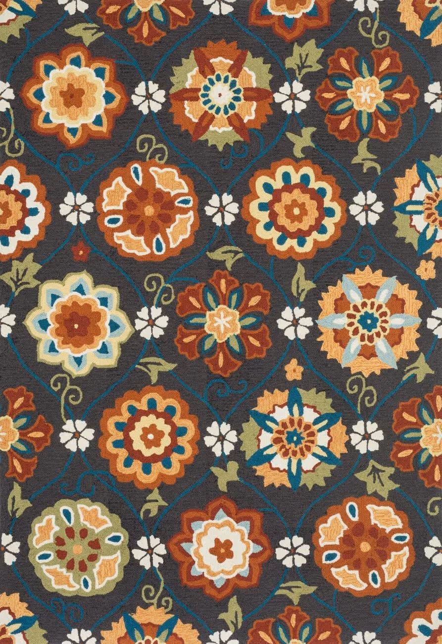 Loloi Summerton SRS19 Coffee/Spice Transitional Synthetic Rug