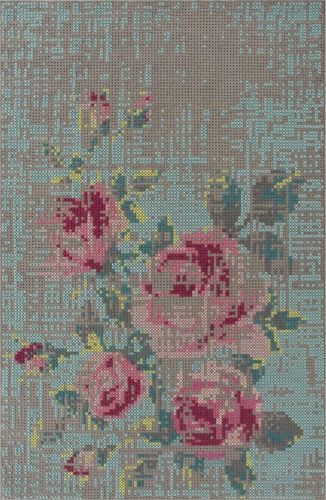 Gandia Blasco Multi-Colored Canevas Flowers Rug Product Image