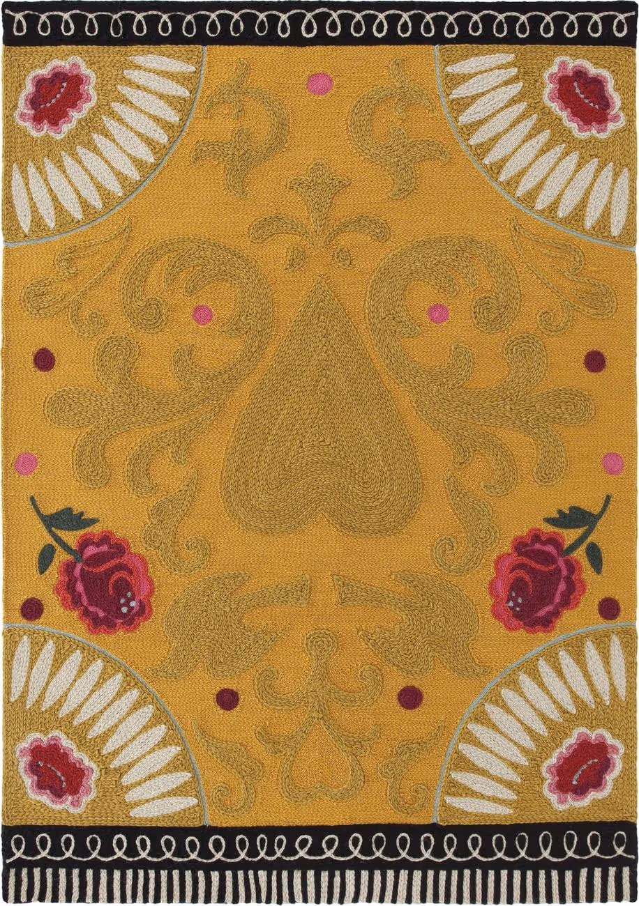 Gandia Blasco Yellow Goyescas Rug
