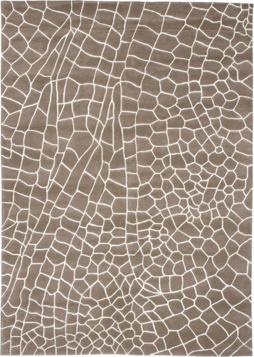 Gandia Blasco Brown Hand Knotted Dragonfly Rug Product Image