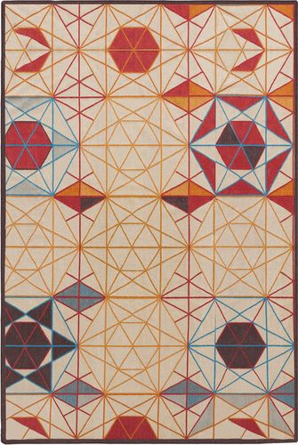 Gandia Blasco Multi-Colored Kilim Hexa Product Image