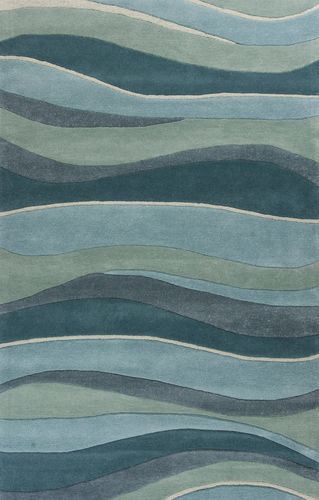 Kas Rugs Eternity 1053 Ocean Abstract Rug Product Image
