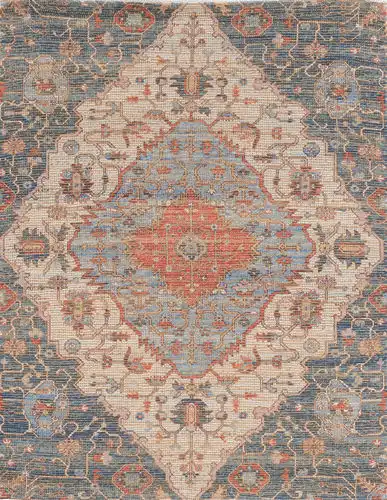 Kas Rugs Morris 2223 Multi-Colored Hand Woven Natural Fiber Rug Product Image