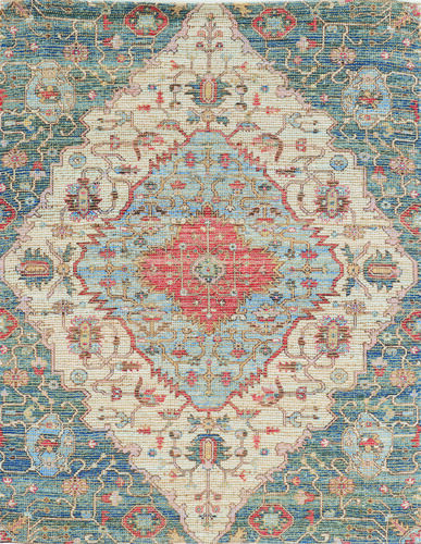 Kas Rugs Morris 2223 Multi-Colored Hand Woven Natural Fiber Rug Product Image
