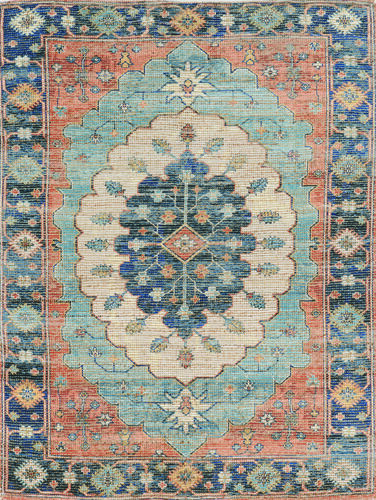 Kas Rugs Morris 2224 Multi-Colored Hand Woven Natural Fiber Rug Product Image