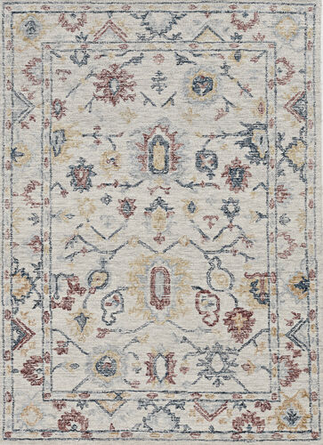 Kas Rugs Hudson 2460 Multi-Colored Hand Tufted Wool Rug Product Image