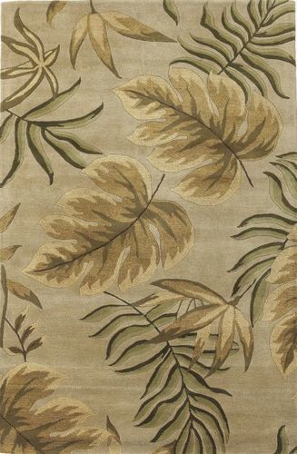 Kas Rugs Havana 2614 Sand Floral Rug Product Image