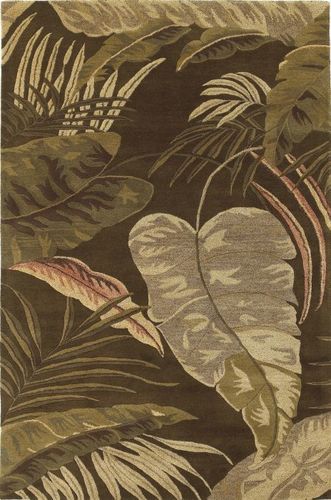 Kas Rugs Havana 2615 Mocha Floral Rug Product Image