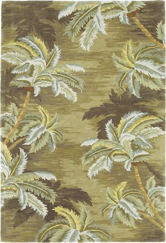 Kas Rugs Sparta 3102 Moss Floral Rug Product Image