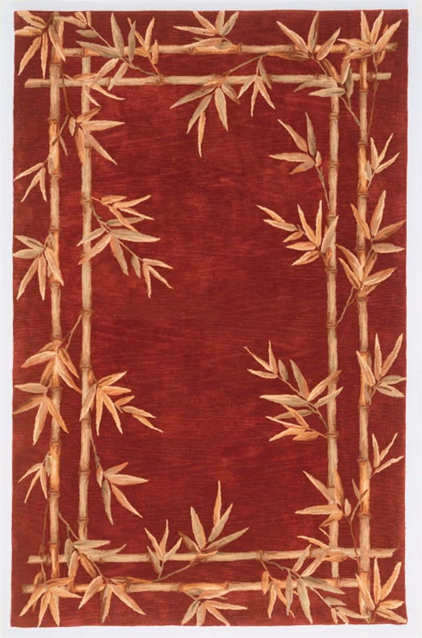 Kas Rugs Sparta 3145 Red Floral Rug