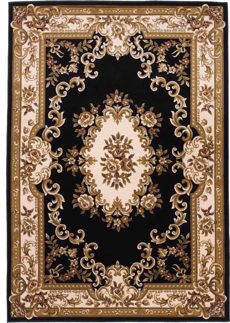 Kas Rugs Corinthian 5310 Black/Ivory Rug