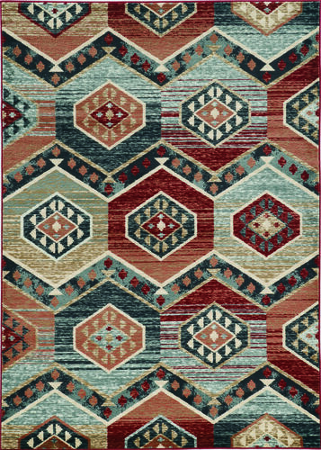 Kas Rugs Chester 5630 Multi-Colored Hand Woven Synthetic Rug Product Image