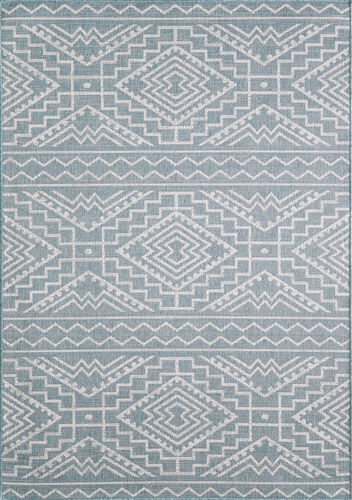 Kas Rugs Provo 5779 Blue Hand Woven Synthetic Rug Product Image