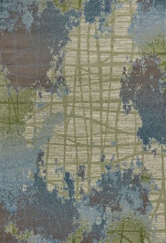 Kas Rugs Illusions 6207 Green/Blue Rug Product Image