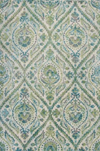 Kas Rugs Stella 6256 Ivory/Teal Rug Product Image