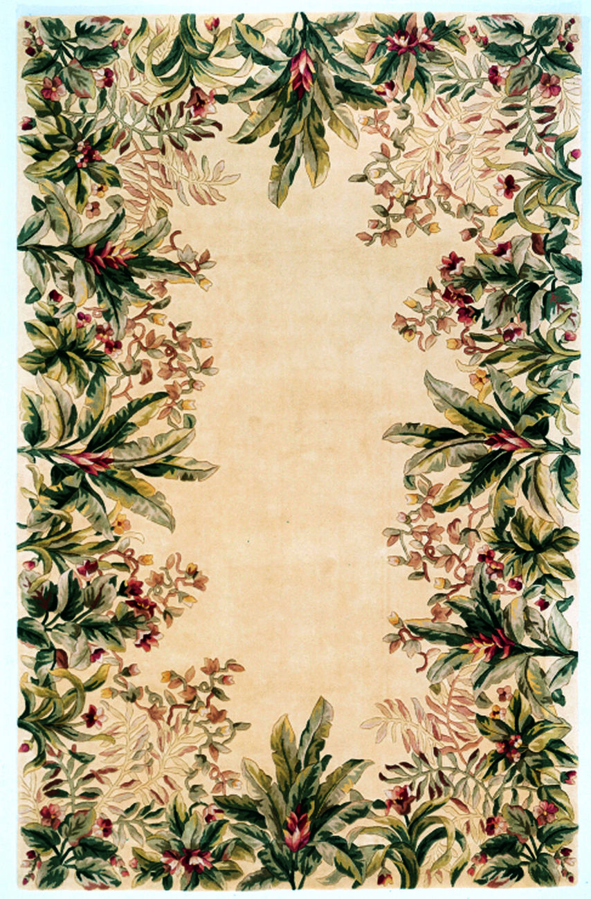 Kas Rugs Emerald 9022 MultiColored Hand Tufted Wool Rug from the