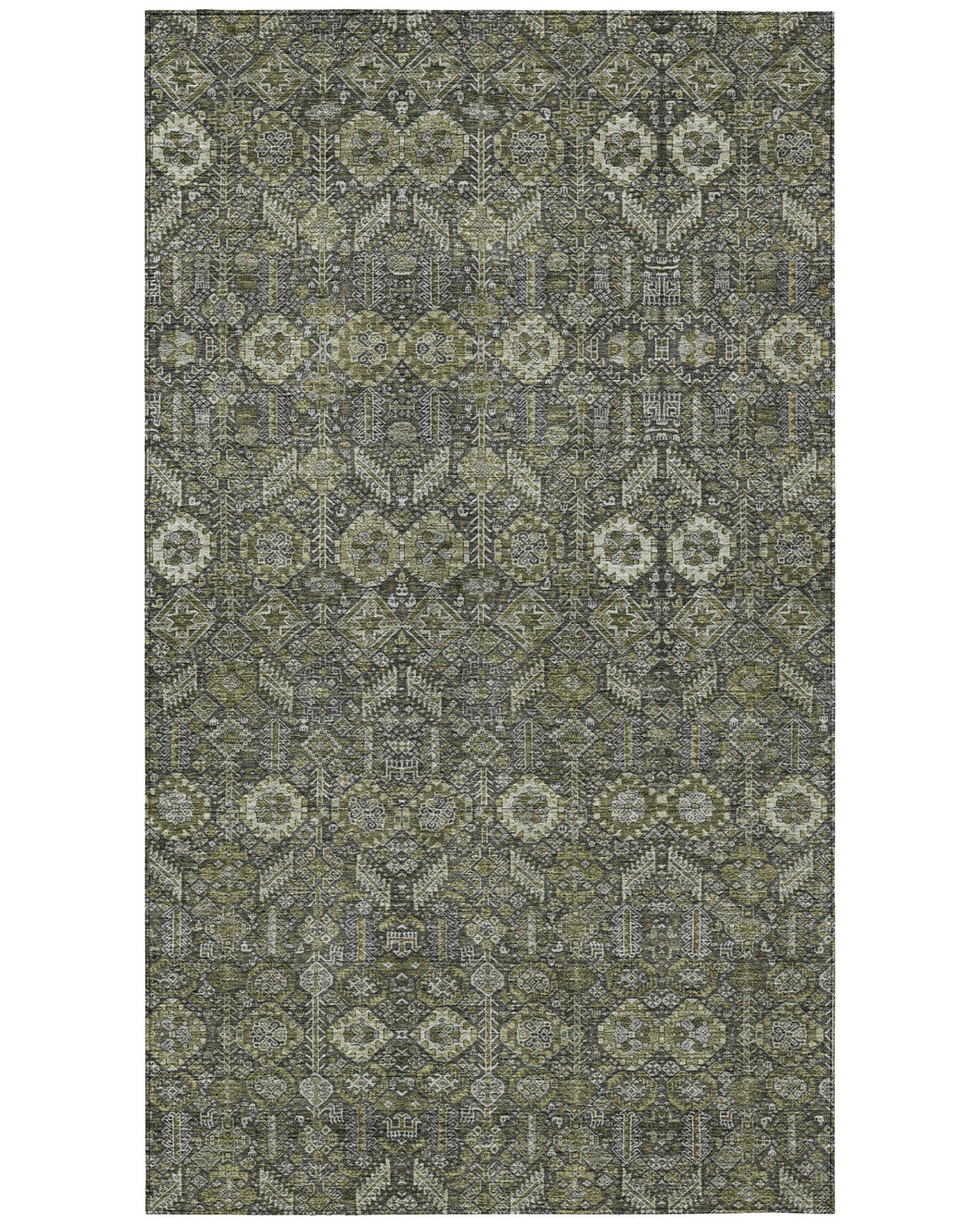 Modern Loom Delmar DM3 Taupe Abstract Rug from the Modern Rug Masters